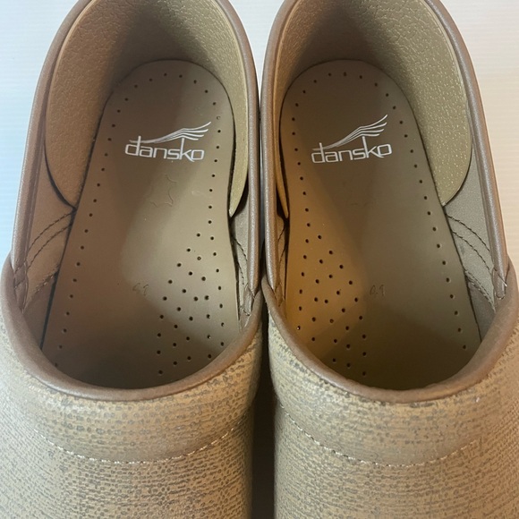 Dansko Professional Clogs Tan Leather Size EU 41 US 10.5 - 11 - Picture 6 of 9